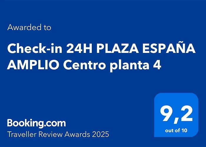 Apartmán Check-in 24h Plaza Espana Amplio Centro Planta 4 *